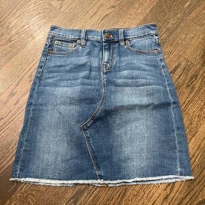 Denim skirt